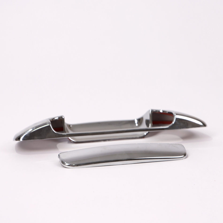 2Pcs Nickel Trunk Handle Covers for Dodge