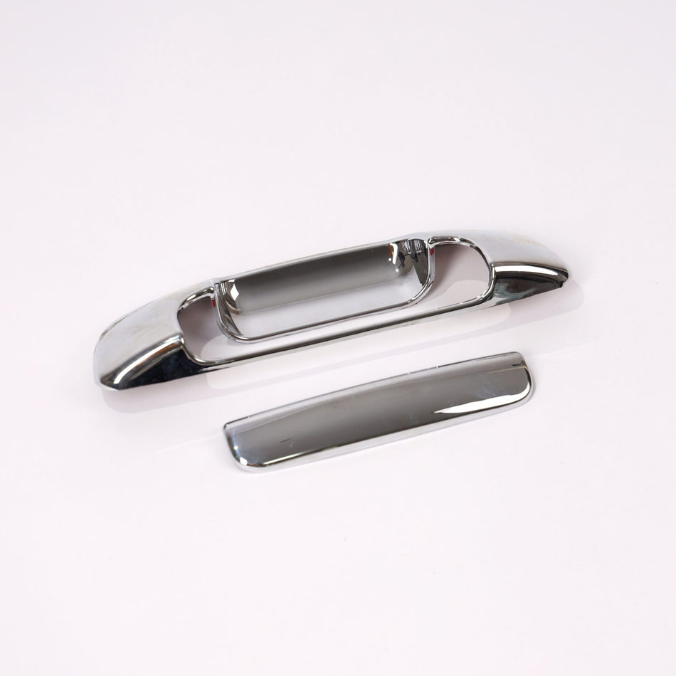 2Pcs Nickel Trunk Handle Covers for Dodge