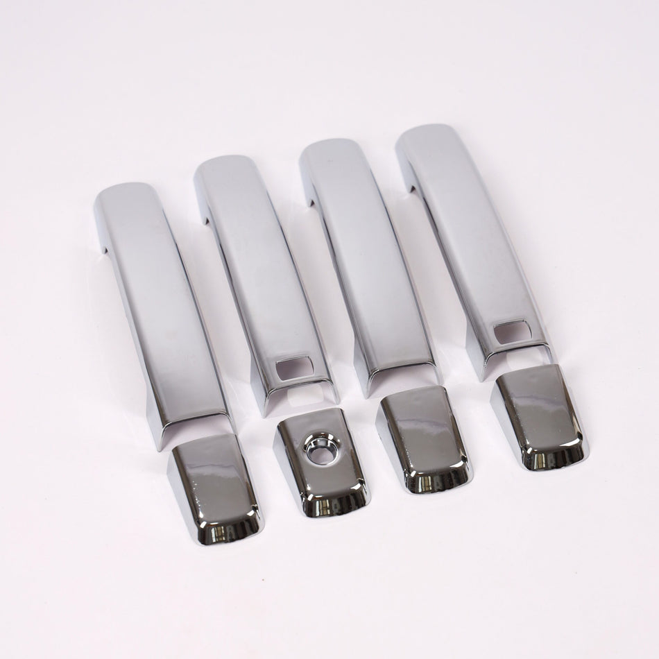 4Pcs Nickel Door Handle Covers for Nissan Qashqai