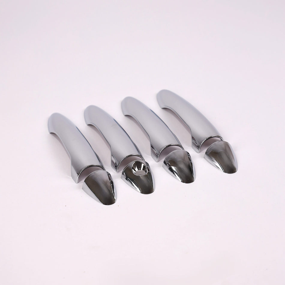 4Pcs Nickel Door Handle Covers for KIA k3 2014 – silver
