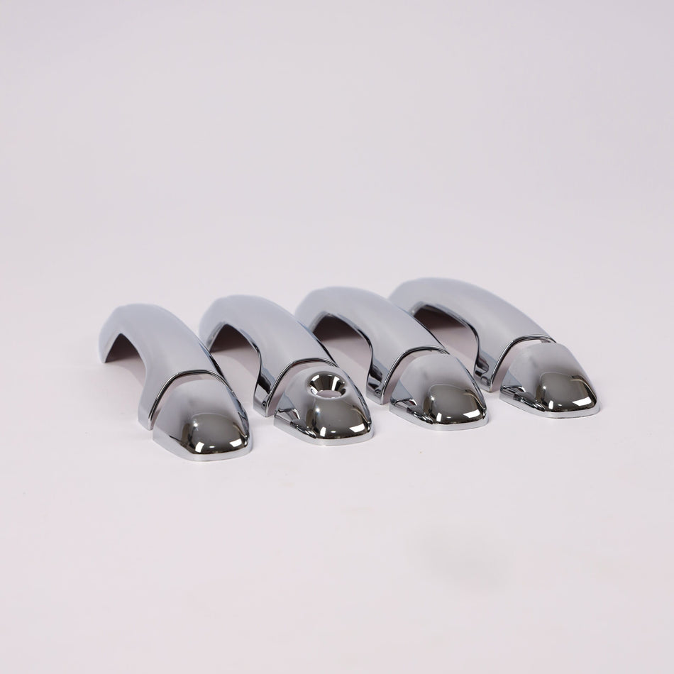 4Pcs Nickel Door Handle Covers for Toyota Fortuner