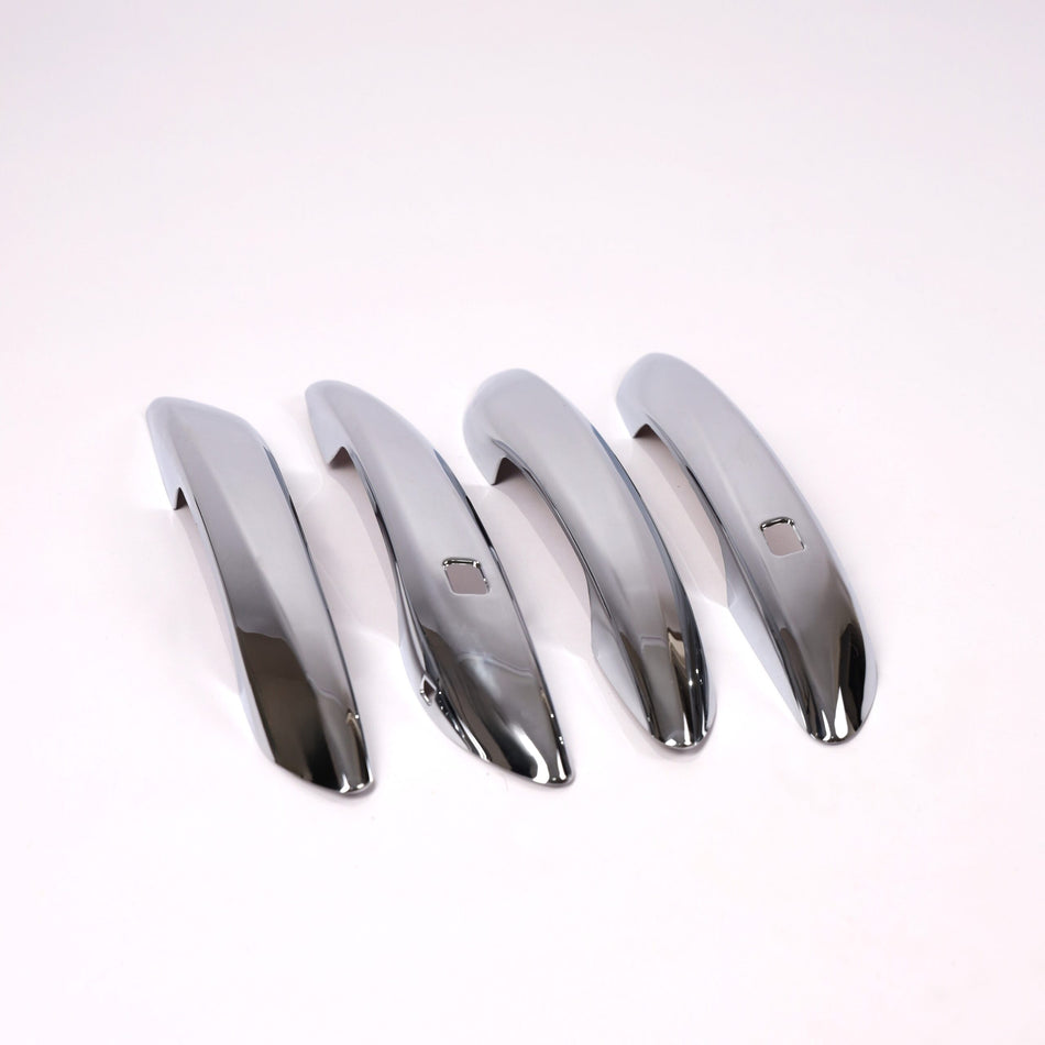 4Pcs Nickel Door Handle for CN7 - silver