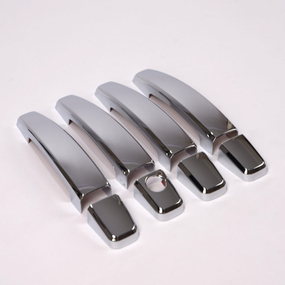 4Pcs Nickel Door Handle Covers for Chevrolet Aveo – silver