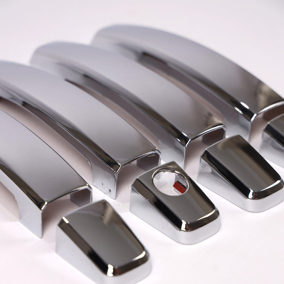 4Pcs Nickel Door Handle Covers for Chevrolet Aveo – silver