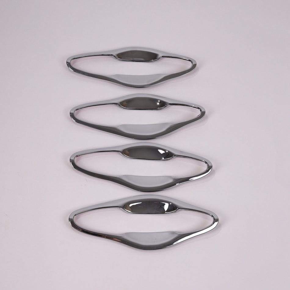 4Pcs Nickel Door Handle Covers for Hyundai accent RB 2011