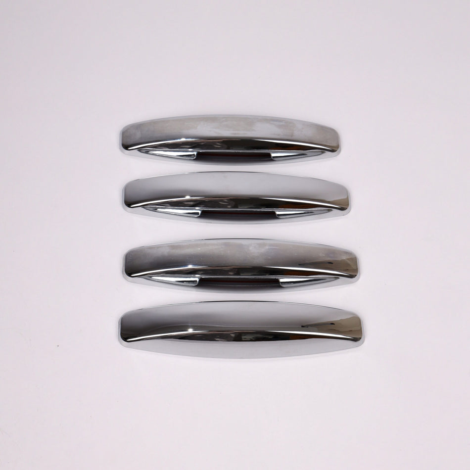 4Pcs Nickel Door Handle Covers for Renault Duster