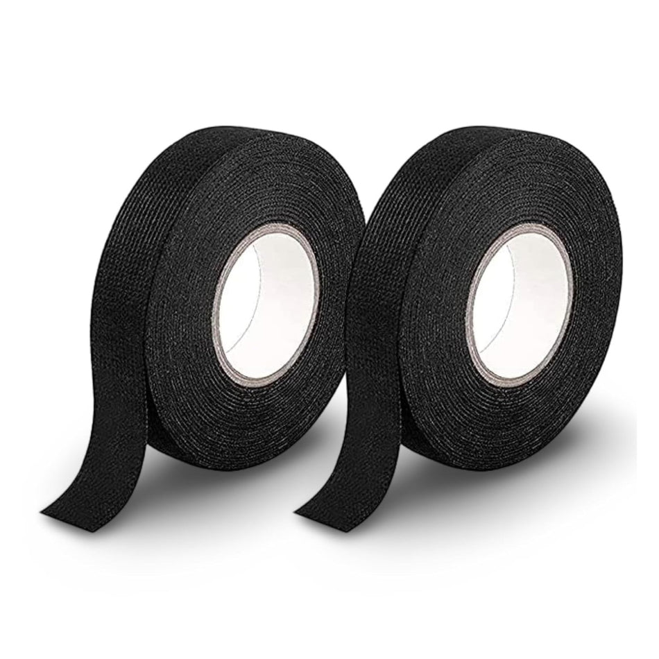 0.6 Inch Heat-Resistant Automotive Fabric Tape – 2 Rolls