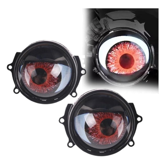 spnanma LED Demon Eye Headlights Kit