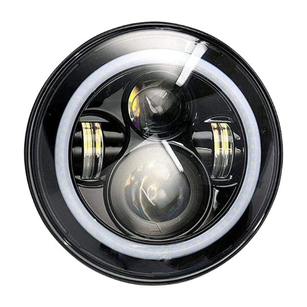 LED Angel Eye Headlight Round Replacement