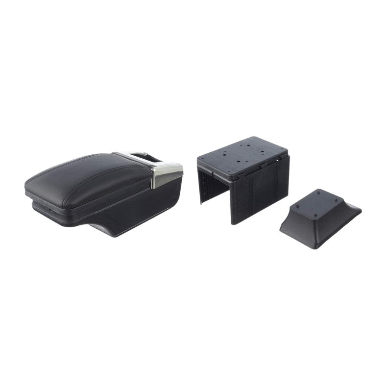 Black silver console fits all cars