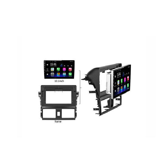 Android Screen for Toyota Yaris 2017 - Supported apple car play &amp; android auto wireless - Plug and play – GPS – DSP – Bluetooth – WIFI – Radio