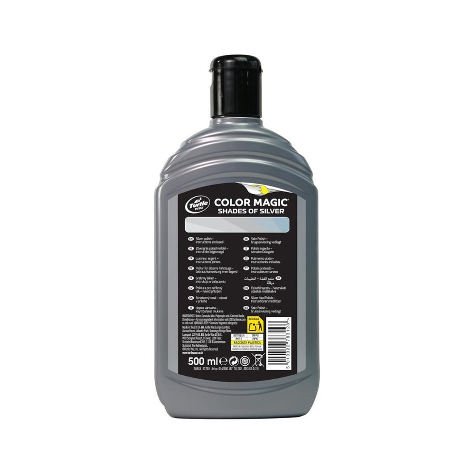 Grey color polish restores paint, adds shine, and provides lasting protection 52710