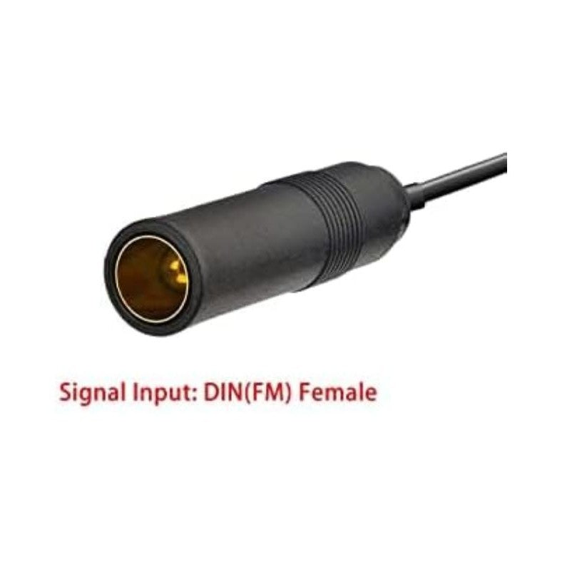 High-gain FM radio antenna amplifier
