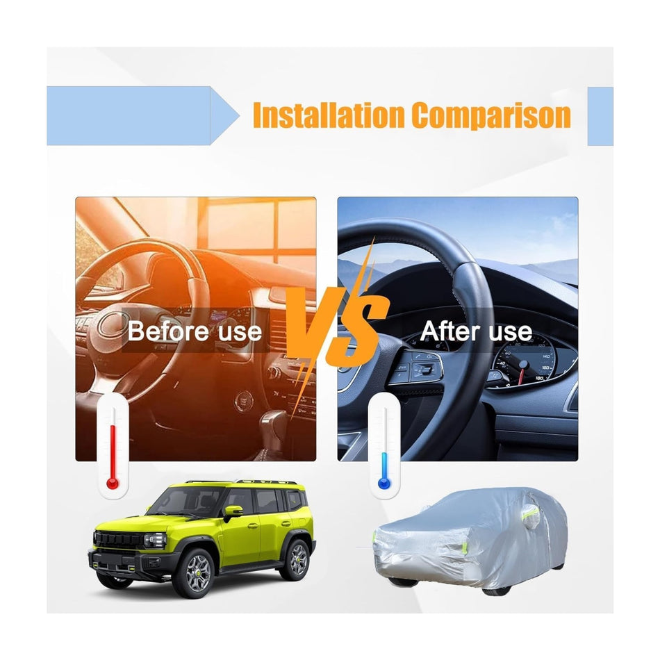 Luxury waterproof LC coverv for SUV