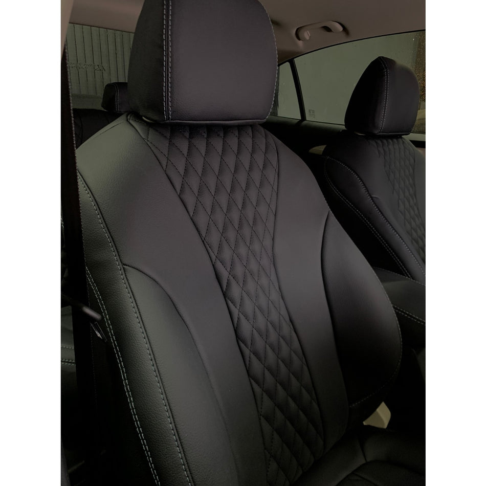 German Black Leather Seat Covers  for MG5