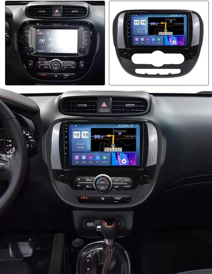 Android Screen for KIA soul 2014- Supported apple car play &amp; android auto wireless - Plug and play – GPS – DSP – Bluetooth – WIFI – Radio