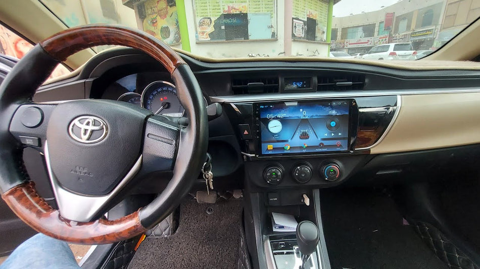Android Screen for Toyota Corolla 2014 : 2017 - Supported apple car play &amp; android auto wireless - Plug and play – GPS – DSP – Bluetooth – WIFI – Radio
