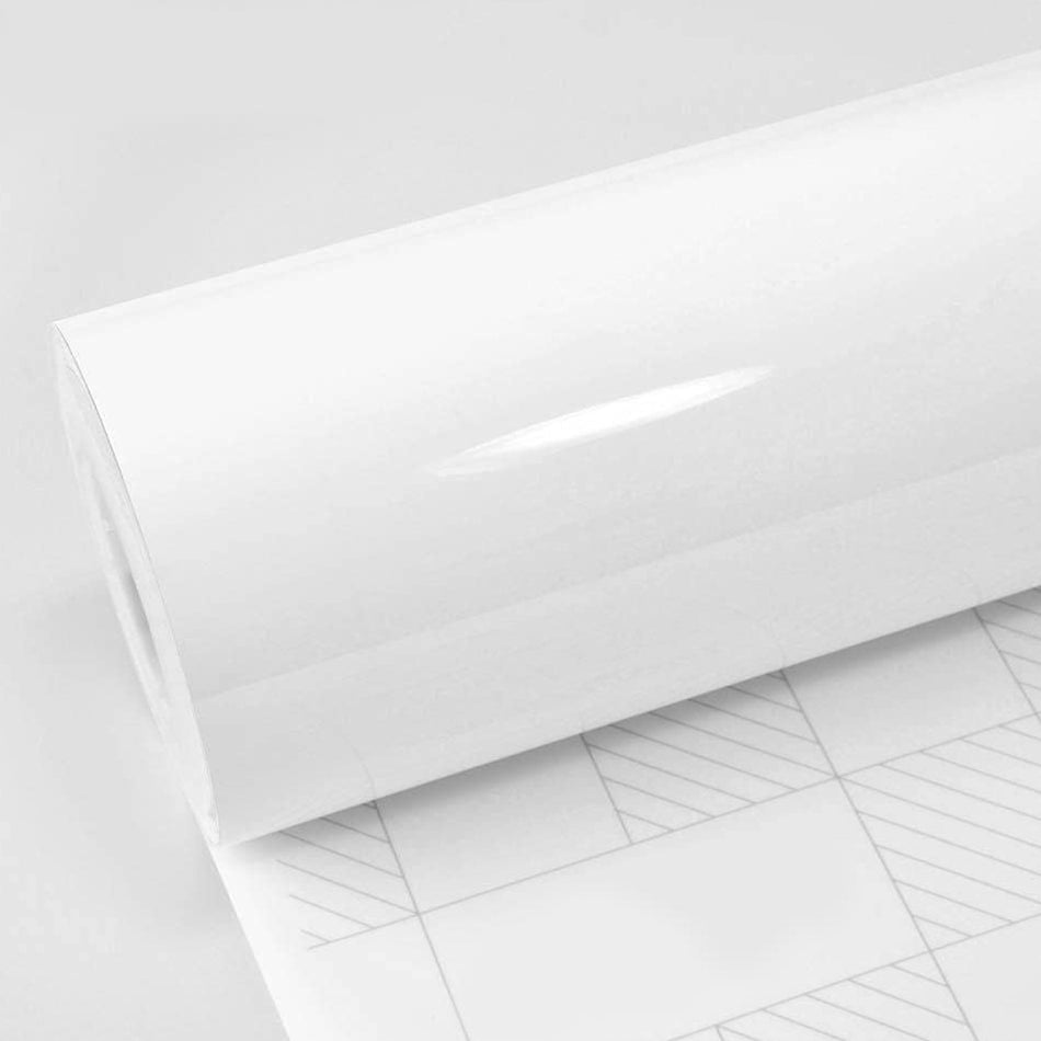 Glossy White Vinyl Roll Multi-Purpose 160cm