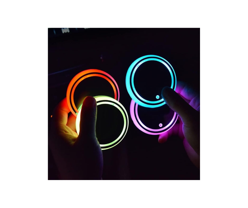 LEDCAR coaster LED car cup holder
