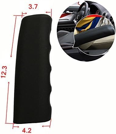 Silicone Handbrake Cover - Silicone Handbrake Handle Cover - Black - by Makeover