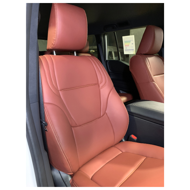 German Leather Seat Covers for Prado
