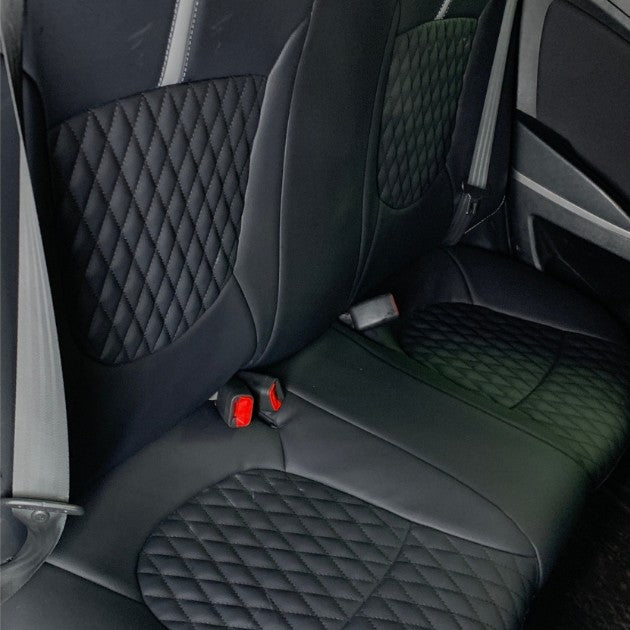 German Leather Seat Covers for Accent rb