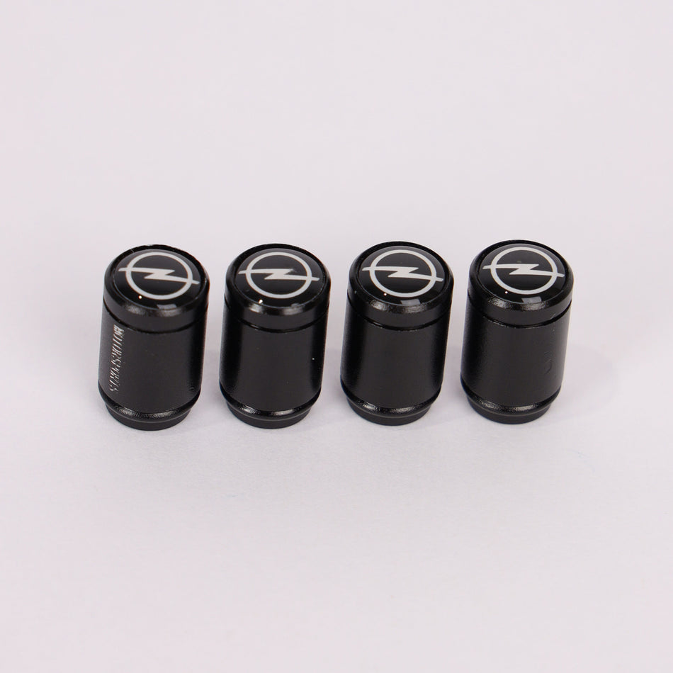 4Pcs Car Wheel Tire Valve Tire Stem Air Caps Airtight Cover For Opel – black
