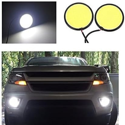 Spotlight LED DRL Fog Lamp Light Set of 2 White -18W- universal car compatibility