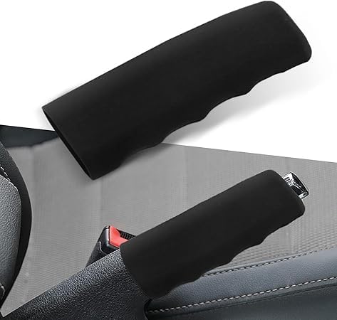 Silicone Handbrake Cover - Silicone Handbrake Handle Cover - Black - by Makeover