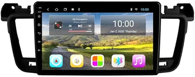 Android Screen for Peugeot 508 - Supported apple car play &amp; android auto wireless - Plug and play – GPS – DSP – Bluetooth – WIFI – Radio