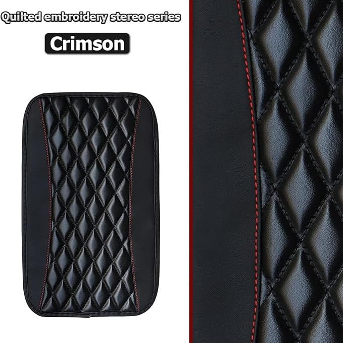 Universal Black Center Console Armrest Cover for All Cars