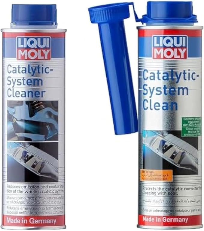 Liqui moly Catalytic System Cleaner Compound - two Complementary items together  8931 &amp; 7110 - By MAKEOVER Authorized agent