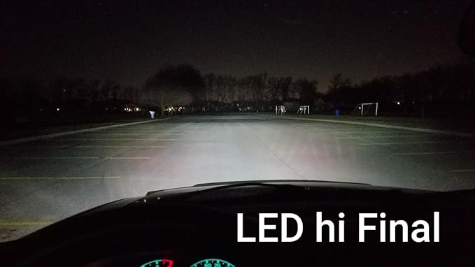 Makeover 9005 Led Bulbs, 9005 Fog Bulbs with 5 mins Plug and Play, Turbo Fan, 2024 Upgraded 11000LM 300% Brightness,50W,6000K Cool White bulbs, No Polarity, Fog Light, Pack of 2