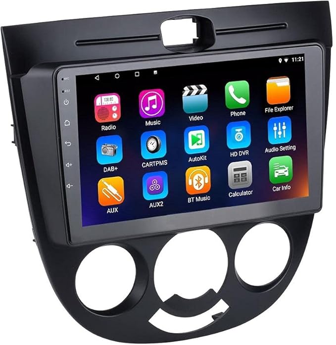 Android Screen for Chevrolet Optra from 2003 to 2008 - Supported apple car play &amp; android auto wireless - Plug and play – GPS – DSP – Bluetooth – WIFI – Radio