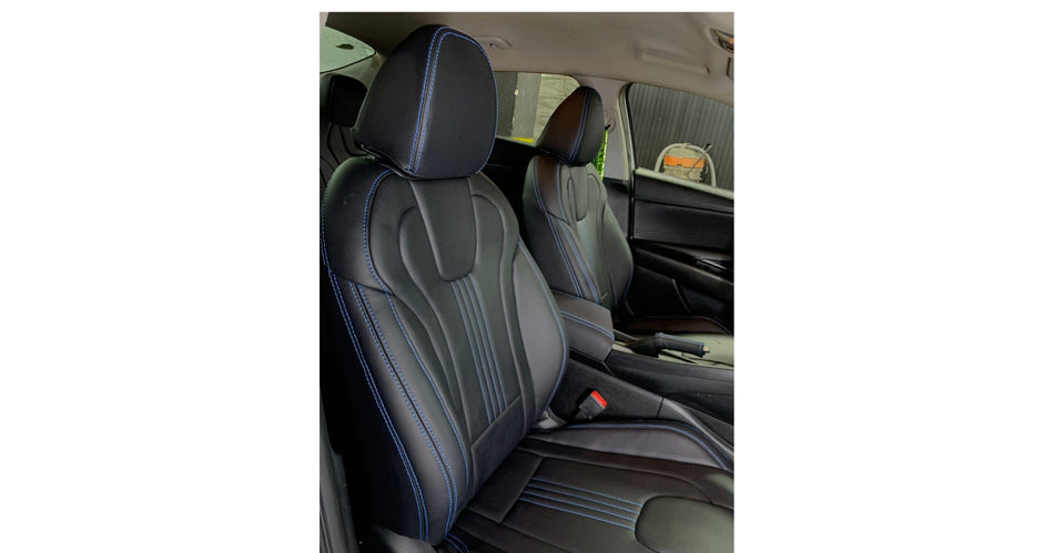 German Black Leather Seat Covers for CN7