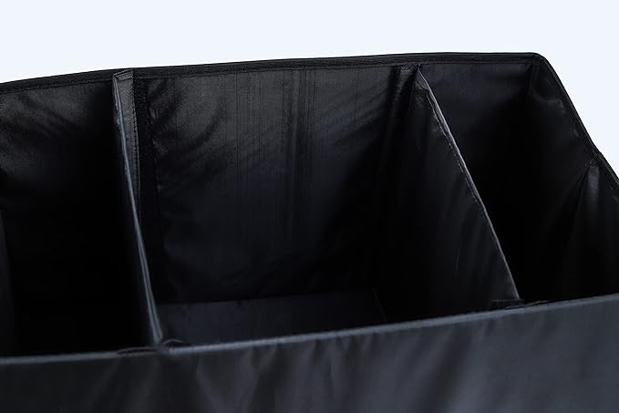 **Foldable Car Trunk Organizer – Durable Collapsible Storage Box for Car Organization – Compatible with Renault – Black