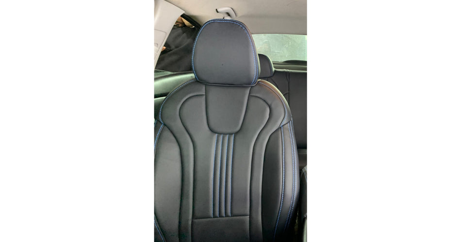 German Black Leather Seat Covers for CN7