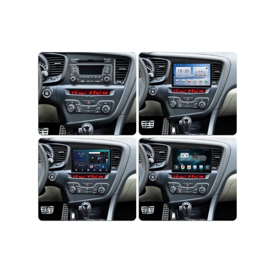Android Screen for Kia K5 (Optima) 2011:2013 - Supported apple car play &amp; android auto wireless - Plug and play – GPS – DSP – Bluetooth – WIFI – Radio