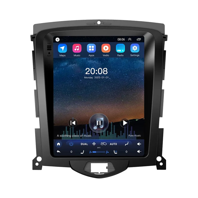 Android Screen for BYD F3 - Tesla style