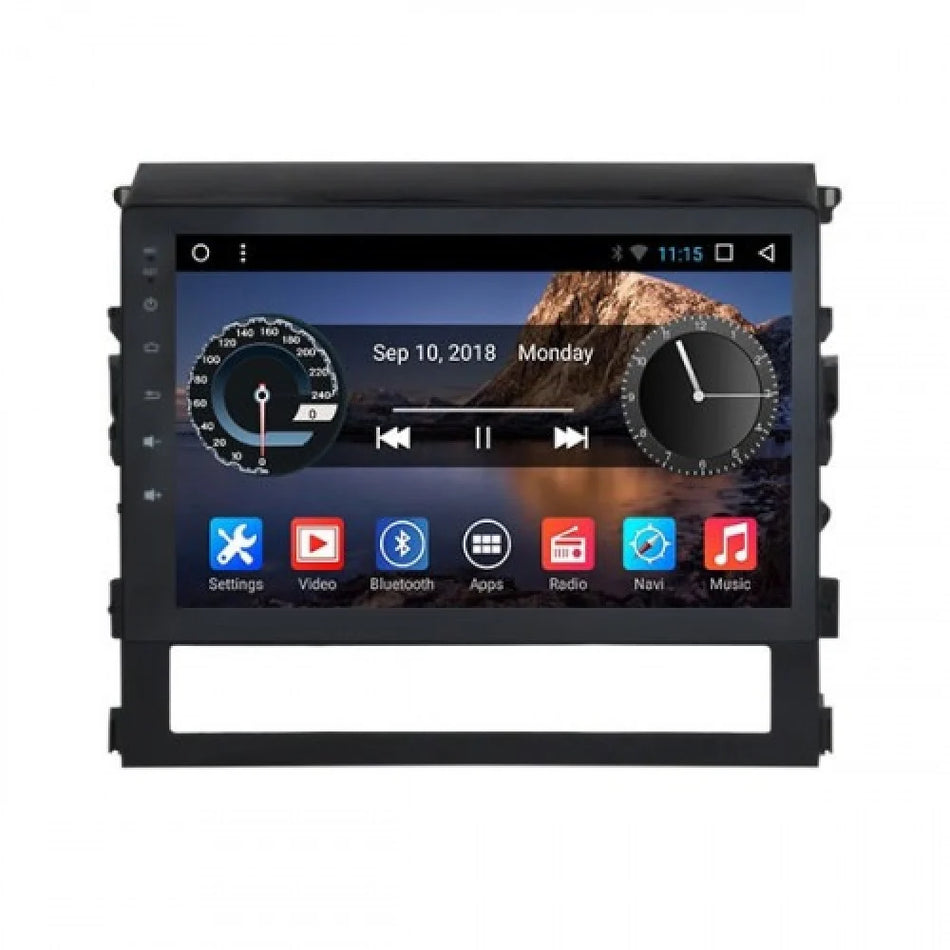 Android Screen for Toyota Land Cruiser  2016 : 2020  - Supported apple car play &amp; android auto wireless - Plug and play – GPS – DSP – Bluetooth – WIFI – Radio