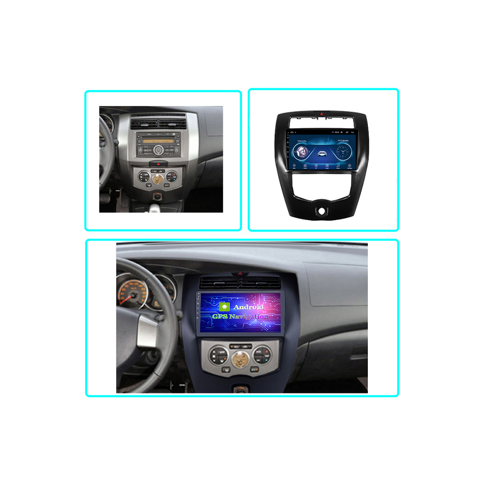 Android Screen for Nissan livina - Supported apple car play &amp; android auto wireless - Plug and play – GPS – DSP – Bluetooth – WIFI – Radio