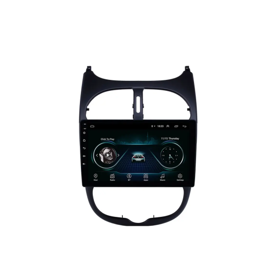 Android Screen for Peugeot 206