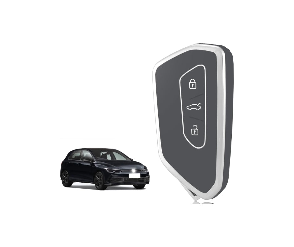 TPU Smart Key Case for Golf - silver