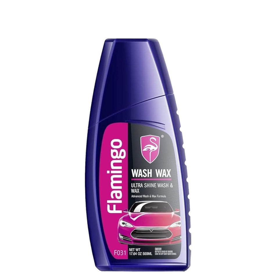 High Gloss Car Wash and Wax Polish F031 - 500ml