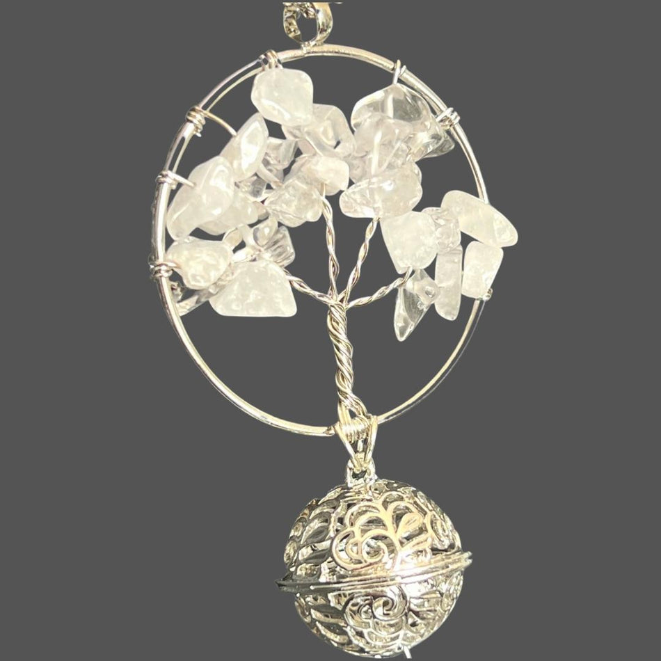 White Dream Catcher Mirror Accessory