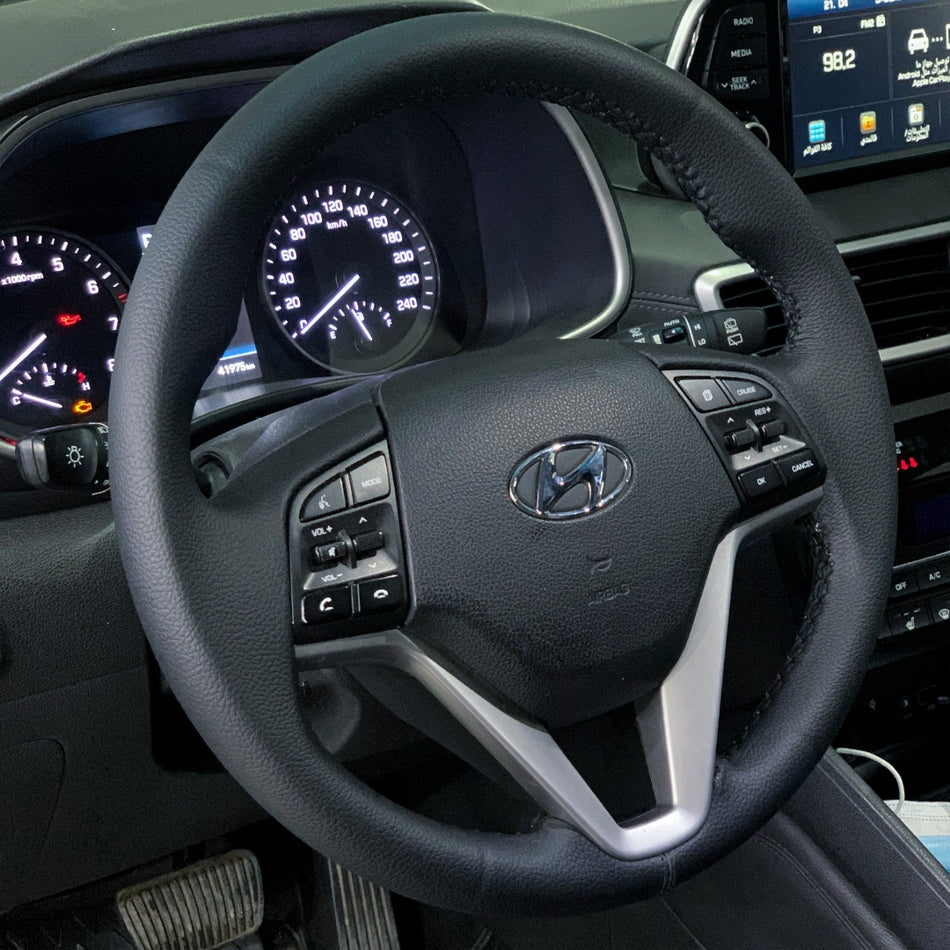 Handmade Wheel Cover for Hyundai Tuscan car