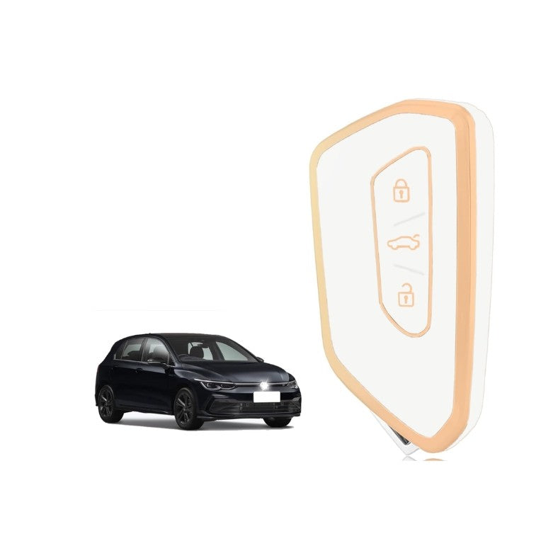 TPU Smart Key Case for Golf - white