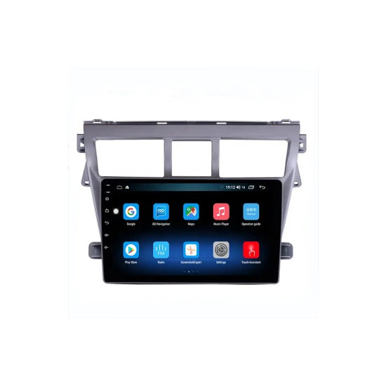 Android Screen for Toyota Yaris 2006 : 2012 - Supported apple car play &amp; android auto wireless - Plug and play – GPS – DSP – Bluetooth – WIFI – Radio