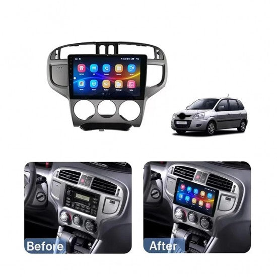 Android Screen for Hyundai Matrix  - Supported apple car play &amp; android auto wireless - Plug and play – GPS – DSP – Bluetooth – WIFI – Radio