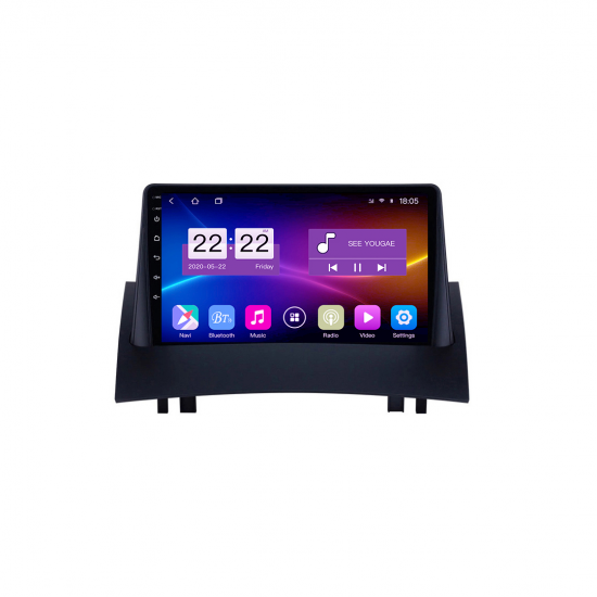 Android Screen for Renault Megan 2 - Supported apple car play &amp; android auto wireless - Plug and play – GPS – DSP – Bluetooth – WIFI – Radio